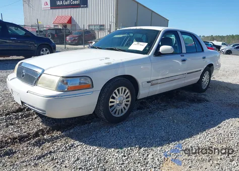 2003 Mercury Grand Marquis Gs from USA, damaged, VIN 2MEFM74W53X687602